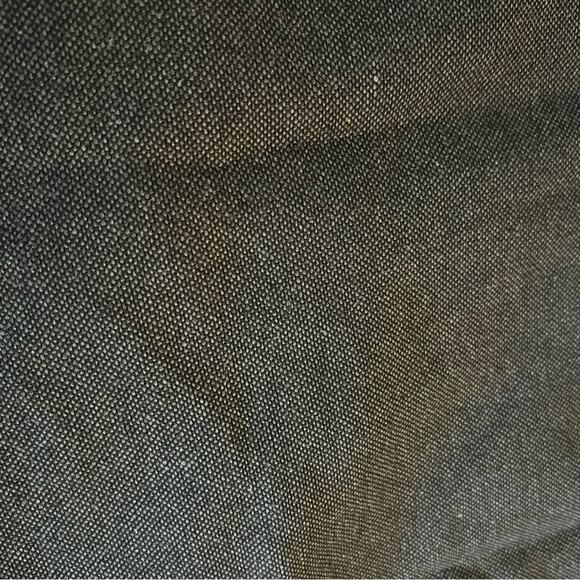 NWT Calvin Klein Reuseable Tote Bag Gray Spellout Green Bag - Picture 4 of 6